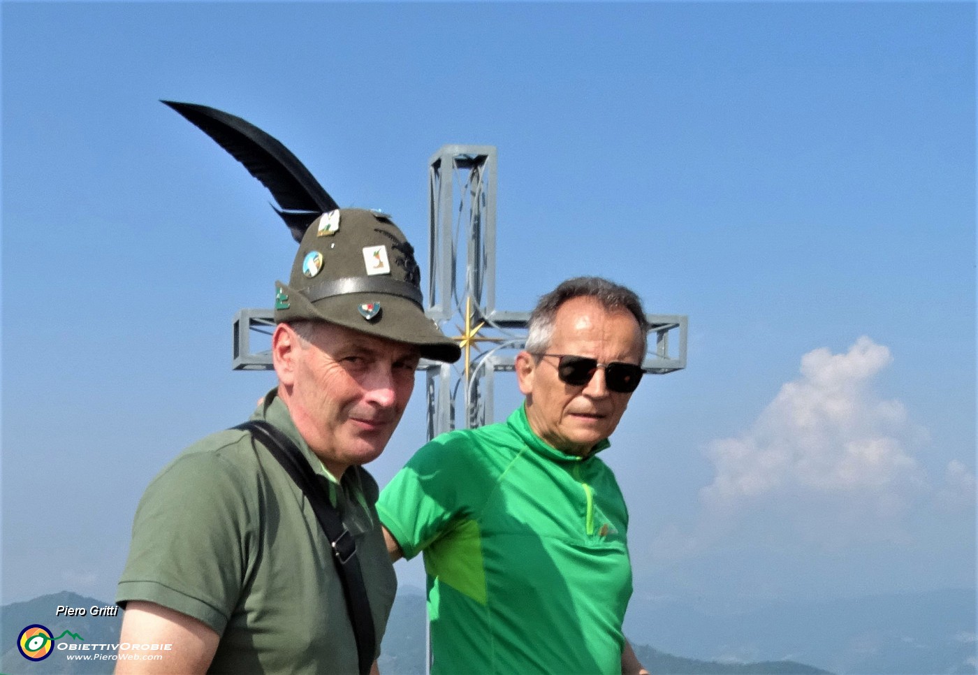 51 Incontro con l'amico alpino -fotografo Stefano.JPG -                                